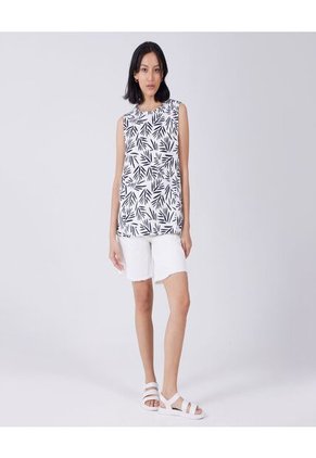 Blusa Para Mujer Manga Sisa Color Azul  Marca Ostu #40120823