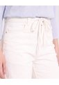 Jean Wide Leg Con Cordón.  Para Mujer Crudo Ostu de Ostu