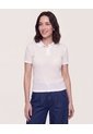 Polo Textura Classic Fit  Para Mujer Crudo Ostu de Ostu
