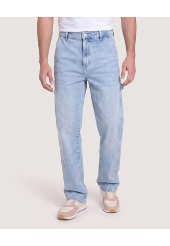 Jean Straight Carpenter  Para Hombre Azul Ostu Ostu