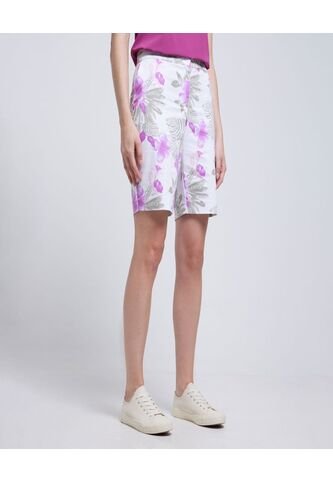 Bermuda Para Mujer  Color Morado Marca Ostu #40100082 Ostu