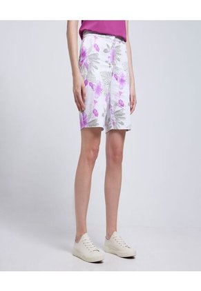 Bermuda Para Mujer  Color Morado Marca Ostu #40100082