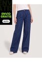 Jean Wide Leg Prenses  Para Mujer Azul Ostu de Ostu