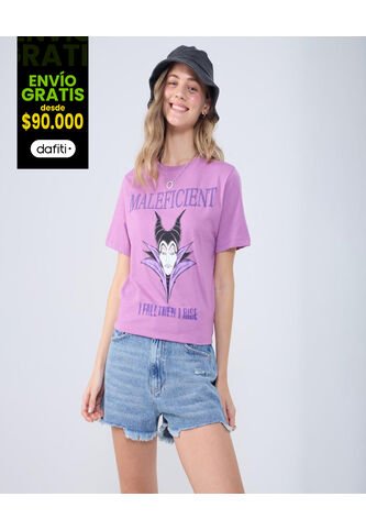 Camiseta Disney Malefica  Para Mujer #40092351 Ostu Ostu
