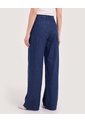 Jean Wide Leg Prenses  Para Mujer Azul Ostu de Ostu