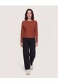 Jean Barrel Dark Shape  Para Mujer Negro Ostu de Ostu