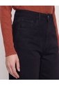 Jean Barrel Dark Shape  Para Mujer Negro Ostu de Ostu