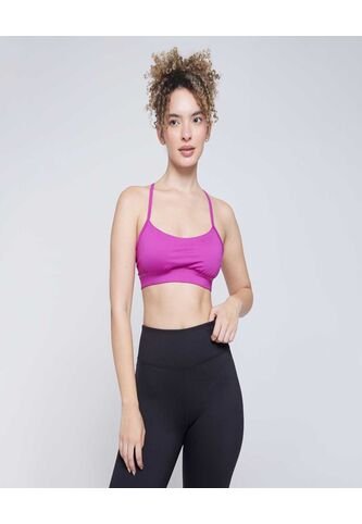 Top Para Mujer Top Color Fucsia Marca Ostu #40220339 Ostu