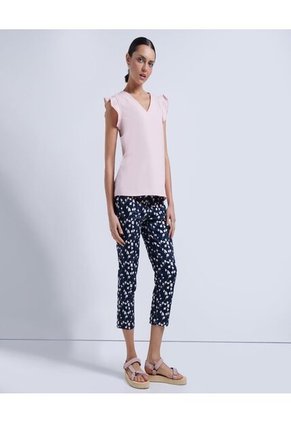 Blusa Para Mujer Manga Sisa Color Rosado Marca Ostu #40120658