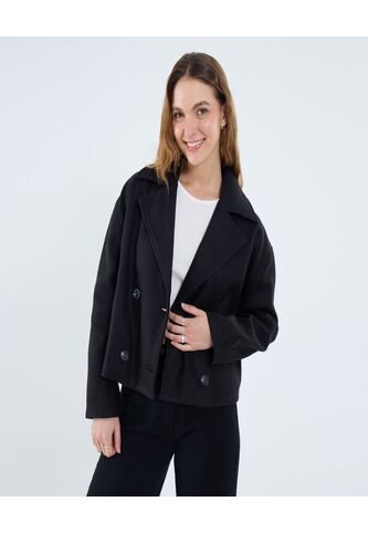 Chaqueta Para Mujer Trench Color Negro Marca Ostu #40080241 Ostu