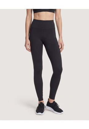 Leggings Deportivo Con Bolsillos Para Mujer Negro Ostu