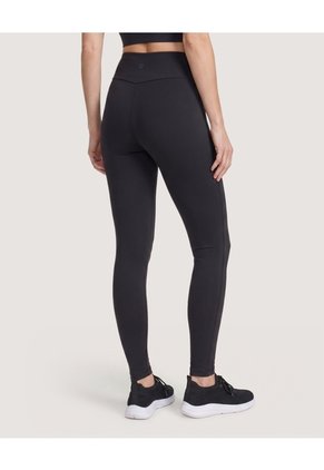 Leggings Deportivo Con Bolsillos Para Mujer Negro Ostu