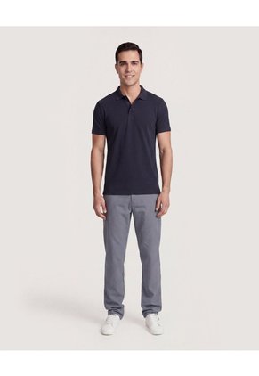 Pantalón Formal Essential Para Hombre Gris Ostu
