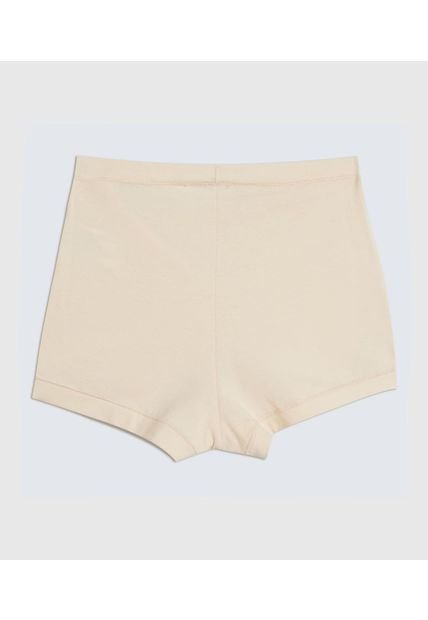Panty Para Mujer Boxer Color Marfil Marca Ostu #40800088