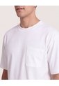 Camiseta Regular Texturizada  Para Hombre Crema Ostu de Ostu