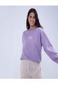 Buzo Para Mujer Cuello Redondo Color Lila  Marca Ostu #40060344 de Ostu