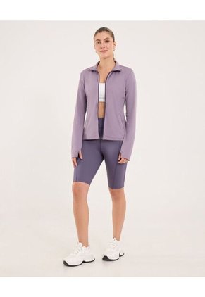 Buzo Para Mujer Cuello Alto O Cuello Tortuga Color Lila Marca Ostu #40060486