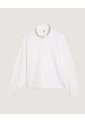 Buzo Cuello Alto  Para Mujer Blanco Ostu de Ostu