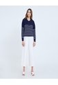 Saco Para Mujer Cuello Camisero Color Azul Marca Ostu #40330089 de Ostu