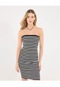 Vestido Para Mujer M/Sisa Medio Color Negro Marca Ostu #40170334 de Ostu