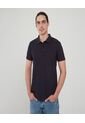Polo Para Hombre Cuello Tejido Sin Bolsillo Color Azul  Marca Ostu #60110579 de Ostu
