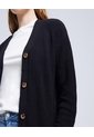 Saco Para Mujer Cardigan Color Negro Marca Ostu #40330085 de Ostu