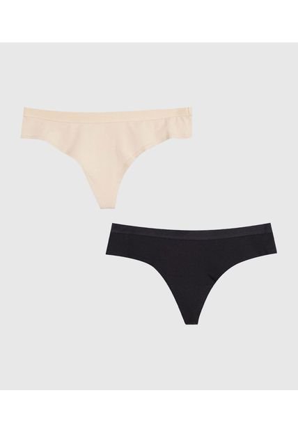 Panty Para Mujer Brasilera Color Negro Marca Ostu #40800094