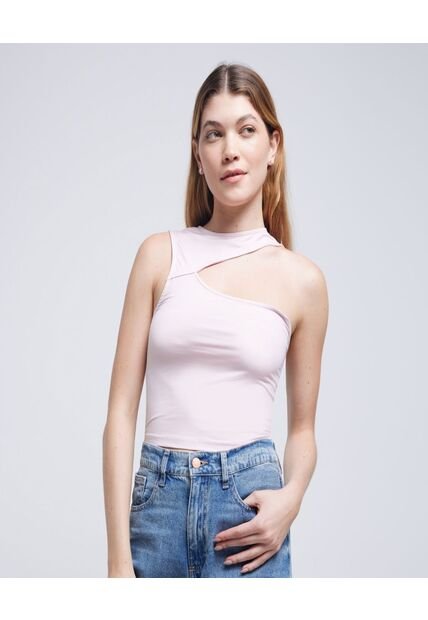 Camiseta Para Mujer Manga Sisa Color Rosa Marca Ostu #40092129