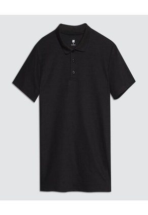 Polo Para Hombre Cuello Tejido Sin Bolsillo Color Azul  Marca Ostu #60110579