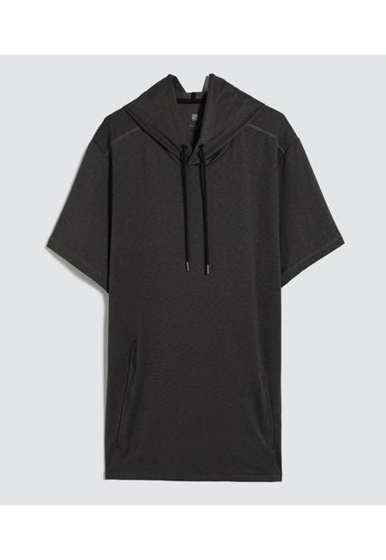 Camiseta Para Hombre Manga Corta Color Negro Marca Ostu #60091382