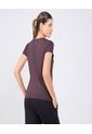 Camiseta Para Mujer Manga Corta Color Café  Marca Ostu #40092274 de Ostu