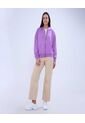 Buzo Para Mujer Zipper Color Purpura Marca Ostu #40060380 de Ostu