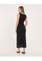 Vestido Para Mujer M/Sisa Medio Color Negro Marca Ostu #40170348 de Ostu