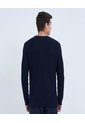 Saco Para Hombre Cuello Redondo Color Azul Marca Ostu #60330047 de Ostu