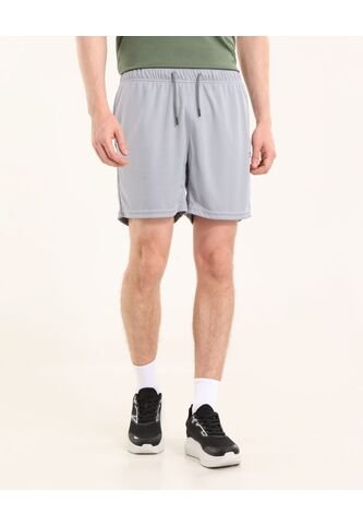 Bermuda Para Hombre Deportiva Medio Color Gris Claro Marca Ostu #60100412 Ostu