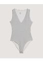 Body  Para Mujer Manga Sisa Color Azul Marca Ostu #40200223 de Ostu