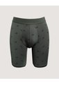 Boxer Medio Estampado  Para Hombre Verde Ostu de Ostu