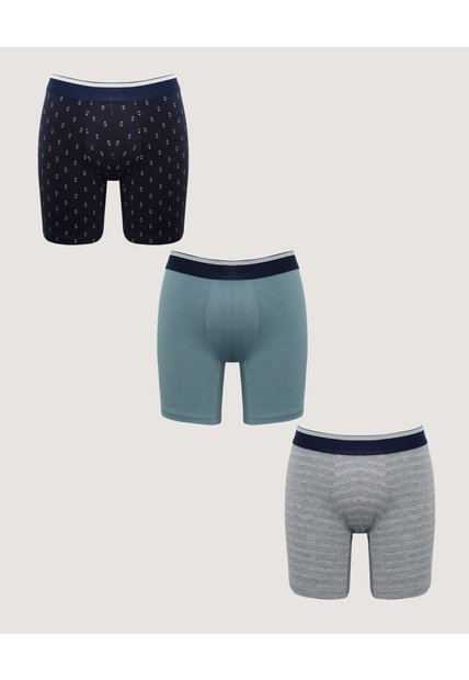 Pack X3 Boxer Medio Mix X3 Para Hombre Surtido Ostu