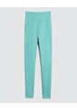 Leggins Para Mujer Largo Color Azul  Marca Ostu #40230565 de Ostu