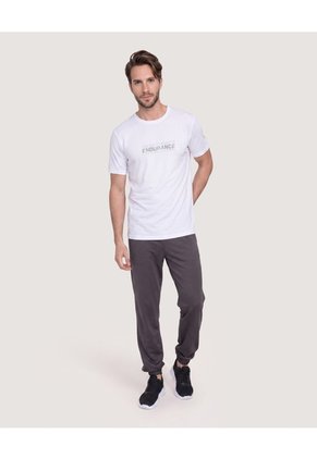 Pantalón Deportivo Essential  Para Hombre Gris Ostu