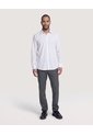 Pantalón Basico Chino  Para Hombre Gris Ostu de Ostu