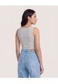 Body  Para Mujer Manga Sisa Color Azul Marca Ostu #40200223 de Ostu