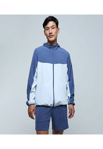 Chaqueta Para Hombre Deportiva Color Azul  Marca Ostu #60080142
