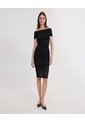 Vestido Para Mujer M/C Corto Color Negro Marca Ostu #40170318 de Ostu