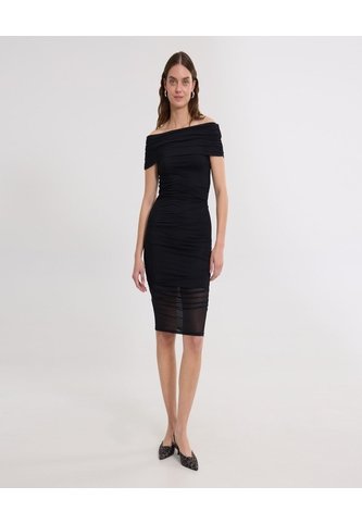 Vestido Para Mujer M/C Corto Color Negro Marca Ostu #40170318 Ostu