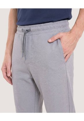 Pantalón Jogger Texturizado  Para Hombre Negro Ostu
