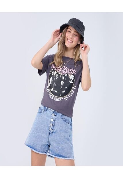 Camiseta Bandas Aerosmith  Para Mujer #40092354 Ostu