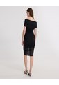 Vestido Para Mujer M/C Corto Color Negro Marca Ostu #40170318 de Ostu