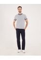 Camiseta Para Hombre Manga Corta Color Gris  Marca Ostu #60090902 de Ostu