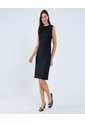 Vestido Para Mujer M/Sisa Medio Color Negro Marca Ostu #40170312 de Ostu